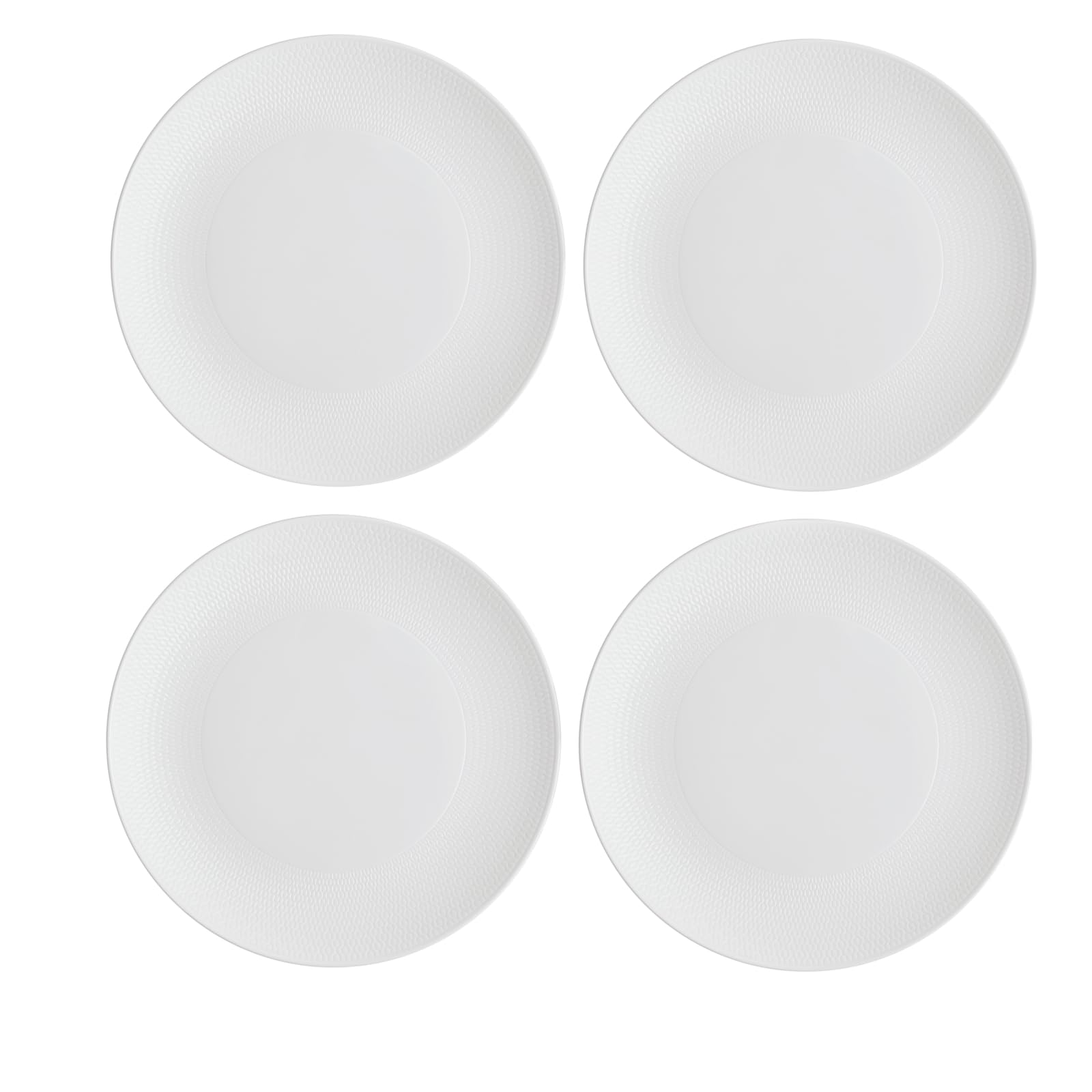 Amazon.co.jp: Wedgwood 16 Piece Gio Dinnerware Set, White : ホーム